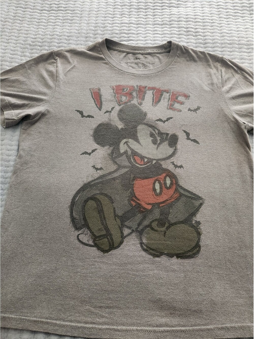 Mickey Mouse Dracula "I Bite" Tshirt